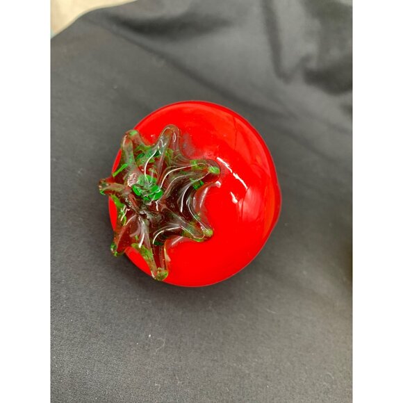 Blown Glass Fruit 6 pc set Includes Pineapple Orange Pear Purple Grapes Lemon St - Picture 6 of 14